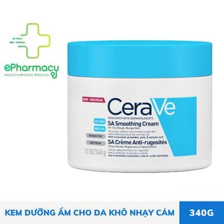 Cerave SA Pháp Kem Dưỡng Ẩm Anti-Roughness Smoothing Cream dành cho da khô ráp sần sùi 340g giá sỉ