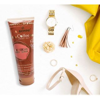 Muối Tắm A BONNE Spa Cà Phê Salt Scrub Muối tẩy da chết dưỡng trắng tuýp 350G