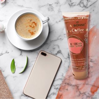 Muối Tắm A BONNE Spa Cà Phê Salt Scrub Muối tẩy da chết dưỡng trắng tuýp 350G