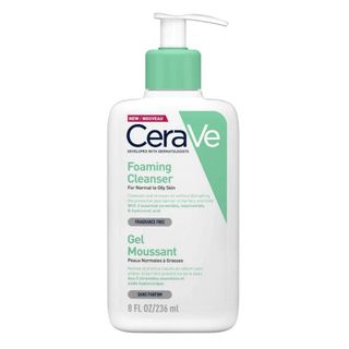 Sữa Rửa Mặt CeraVe Gel Moussant Foaming Facial Cleanser bản Pháp cho da dầu nhạy cảm