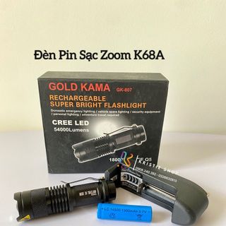 Đèn pin Zoom mini K68A Cree Q5 giá sỉ