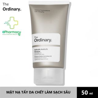 The Ordinary Salicylic Acid 2% Masque Mặt nạ tẩy da chết từ than & đất sét giảm mụn & đều màu da 50ml giá sỉ