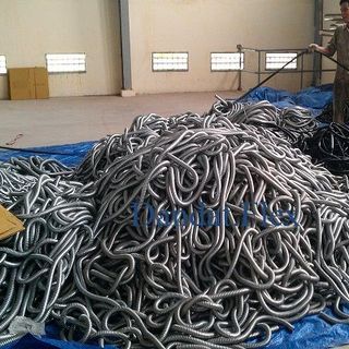 Ống mềm luồn dây điện lõi thép bọc nhựa PVC, ống ruột gà bọc lưới inox 304, ruột gà chống cháy