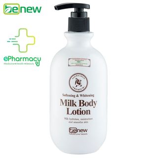 Sữa Dưỡng Thể Trắng Da Benew Premium Softening & Whitening Milk Body Lotion Hàn Quốc 450ml