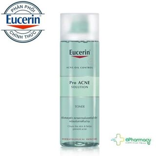 Toner Eucerin nước hoa hồng cân bằng da cho da nhờn mụn - Eucerin ProAcne Toner 88983 200ml giá sỉ