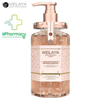 Sữa Tắm Damask Weilaiya Grand Rose Extracts Whitening Shower Gel trắng da cánh hoa hồng 450ml giá sỉ