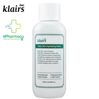 Toner Klairs Daily Skin Hydrating Water Nước hoa hồng cân bằng pH da, dưỡng ẩm chuyên sâu 500ml giá sỉ