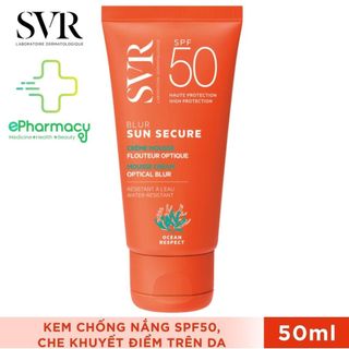 Kem Chống Nắng Trang Điểm SVR Sun Secure Blur SPF50+ che khuyết điểm 50ml giá sỉ