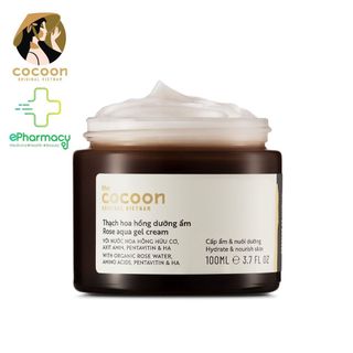 Kem Dưỡng Ẩm COCOON Dạng Thạch Hoa Hồng - COCOON Rose Aqua Gel Cream 100mL giá sỉ