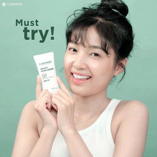 Kem Chống Nắng Caryophy Smart Tone-up Sunscreen ngừa mụn, nâng tone sáng da SPF50+ PA+++ 50ml