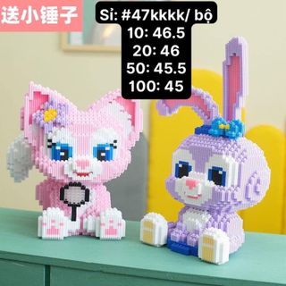 Mô hình Lắp Ráp LeGo 3d (bộ)