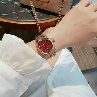 ĐỒNG HỒ MlCHAEL KORS MẶT ĐỎ CAO CẤP SALE