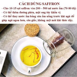 Premiun Saffron (Nhụy Hoa Nghệ Tây) Super Negin Ấn Độ hộp 1g