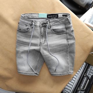 quần short jean nam chất vải jeans mịn đẹp, dày dặn, co giãn tốt, đường may chỉnh chu size từ 55kg - 88kg