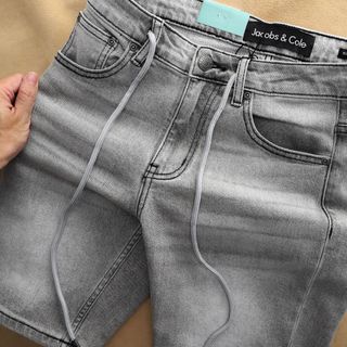 quần short jean nam chất vải jeans mịn đẹp, dày dặn, co giãn tốt, đường may chỉnh chu size từ 55kg - 88kg