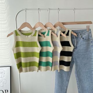 Áo len sn sọc viền chất len đẹp