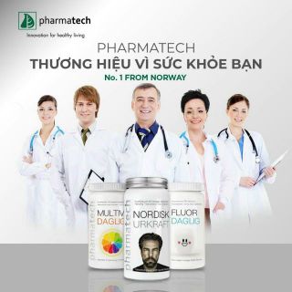 Viên ngậm bảo vệ sức khoẻ răng miệng Pharmatech Fluor Daglig (90v) giá sỉ