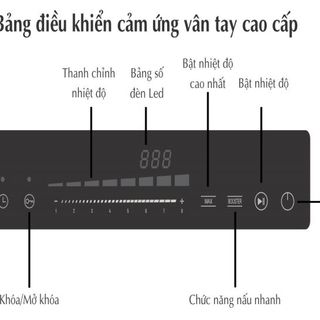 Bếp Từ Đôi Kidosu GL BT12
