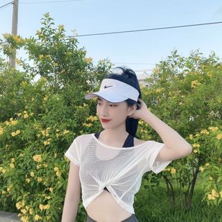Đồ Thể Thao Áo Thun Croptop Lưới Thể Thao Siêu Đẹp Giá Sỉ, Hàng Hot