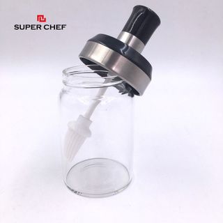 Lọ thủy tinh đựng gia vị kèm cọ quét dầu