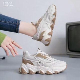 Giày thể thao nữ độn đế phối màu đẹp