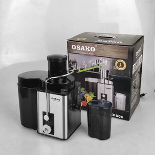 Máy ép li tâm 500w Osako EP-606 động cơ đồng tạo tốc độ quay lớn hơn, ép nước nhiều hơn