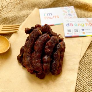 Me lào sấy kèm muối tôm loại 1 hủ 500g - Ăn vặt ImNuts giá sỉ