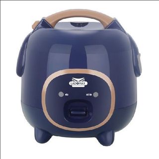 Nồi cơm điện mini 0.8L Ladomax Ha-7608 dùng cho sinh viên, gia đình 2 người ăn