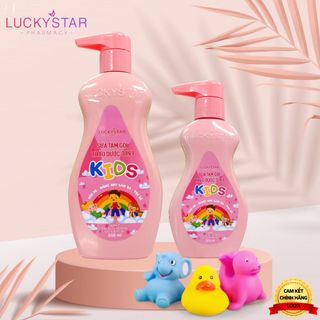Sữa Tắm Gội Thảo Dược 3IN1 Kids Lucky Star - HỒNG