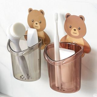 Cốc gấu dán tường siêu dính