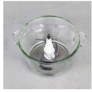 Máy xay thịt cối thủy tinh 2.0L Ladomax Ha-333INOX, 400W, thân máy inox (1tx8)