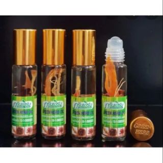 Dầu lăn nhân sâm thái GREEN HERB OIL