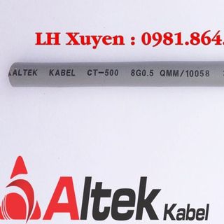 Cáp điều khiển 8 lõi tiết diện 0.5mm2, 0.75mm2, 1.0mm2, 1.5mm2