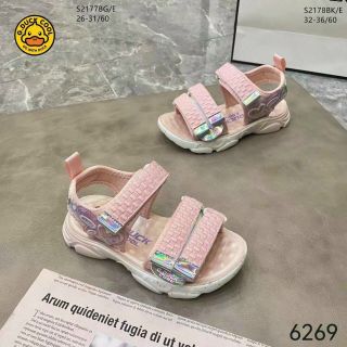 Sandal trẻ em quai ngang dán đế cao su êm chân S2177