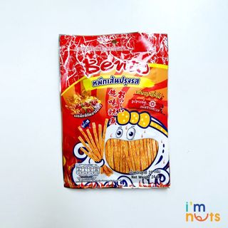 Snack Mực Bento Thái Lan sợi ớt cay / sợi BBQ gói lớn 24g
