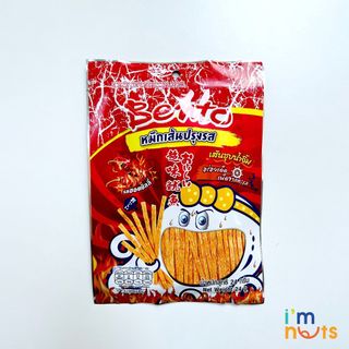 Snack Mực Bento Thái Lan sợi ớt cay / sợi BBQ gói lớn 24g