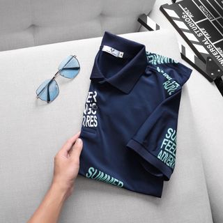[P0139] Áo cổ bẻ Marc Summer chất liệu vải cá sấu Poly cao cấp (HÀNG XUẤT KHẨU)
