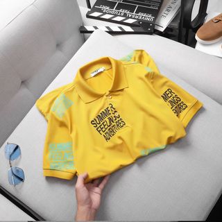 [P0139] Áo cổ bẻ Marc Summer chất liệu vải cá sấu Poly cao cấp (HÀNG XUẤT KHẨU)