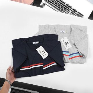 [P0136] Áo cổ tròn Pack phối túi chất liệu 100% cotton (HÀNG XUẤT KHẨU)