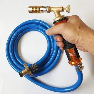 Đèn khò gas mini, Đầu khò ga oxy đồng đúc nguyên khối độ bền cao với nhiệt độ lên đến 1300 độ - Billba Outdoors