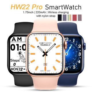 Đồng hồ thông minh HW22 Pro (Seri 6) - Kết nối NFC, Bluetooth, màn hình cảm ứng vuông 1.75 inch giá sỉ