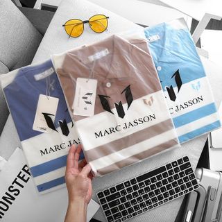 [P0075] Áo kẻ sọc Marc chất liệu thun cotton mịn (HÀNG XUẤT KHẨU)