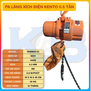 Palang xích điện KENTO 0.5T-6M giá sỉ