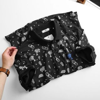 [P0127] Áo cổ bẻ Marc Vation chất liệu vải cá sấu Poly cao cấp (HÀNG XUẤT KHẨU)