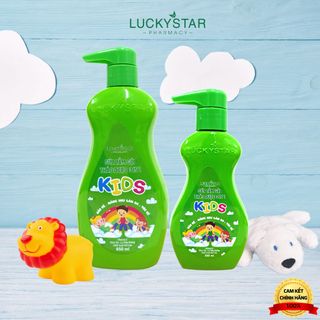 Sữa Tắm Gội Thảo Dược 3IN1 Kids Lucky Star - XANH