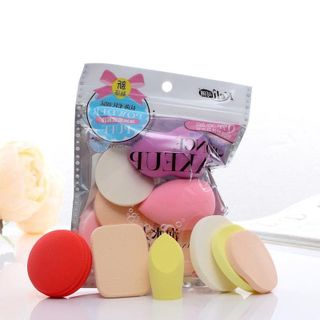 SET 6 Mút Trang Điểm, Tán Kem Trang Điểm Nhiều Màu Sắc