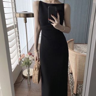 ĐẦM ÔM XẾP LI CỔ THUYỀN - DT1657