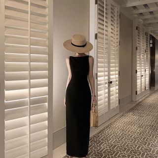 ĐẦM ÔM XẾP LI CỔ THUYỀN - DT1657