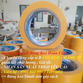 Băng keo SIMILI dóng gáy sách photo, dán nền