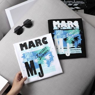 [P0134] Áo cổ tròn Marc Summer chất liệu 100% cotton (HÀNG XUẤT KHẨU)